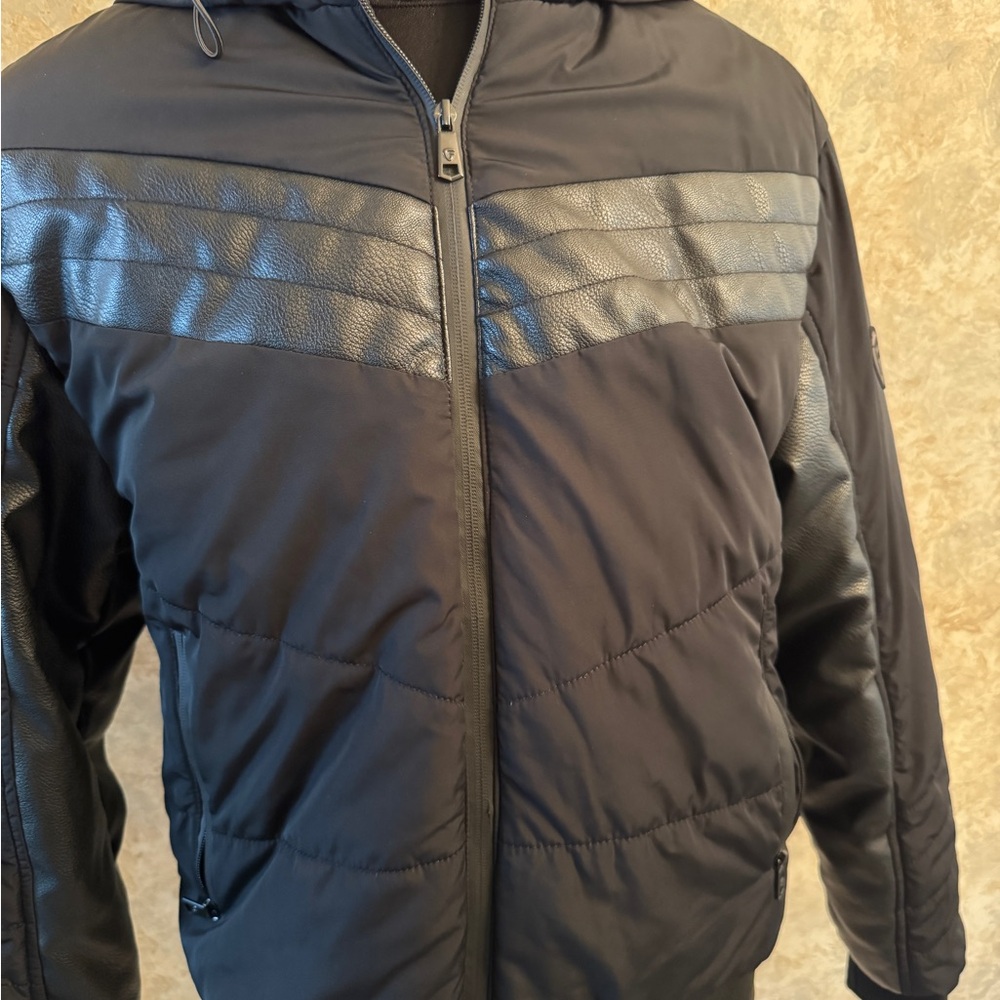 Fried Denim Black Jacket Size Large